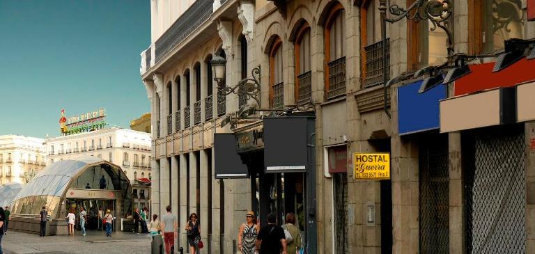 Hostal Guerra Madri Exterior foto
